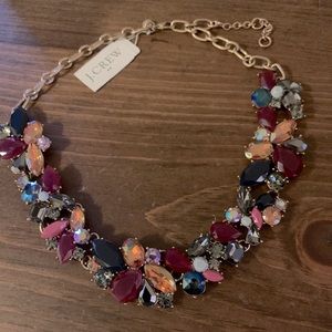 J Crew Mixed Crystals Necklace